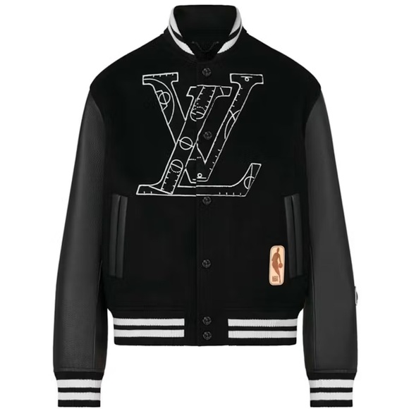 Louis Vuitton x NBA Leather Basketball Jacket‎ - Picture 1 of 17